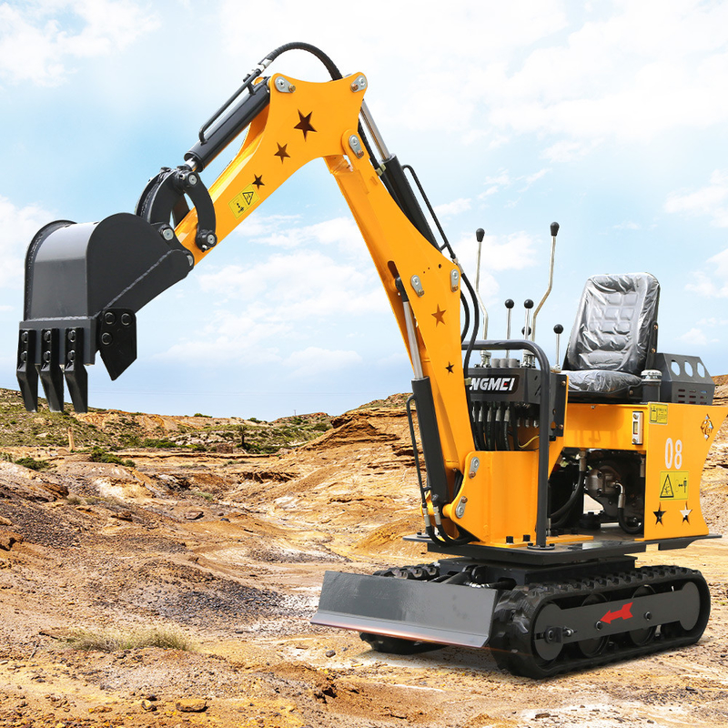 Excavadora Escavator Pelle Digger Mini Excavator de Ton Mini de la correa eslabonada 1,2 de ZHONGMEI Minibagger