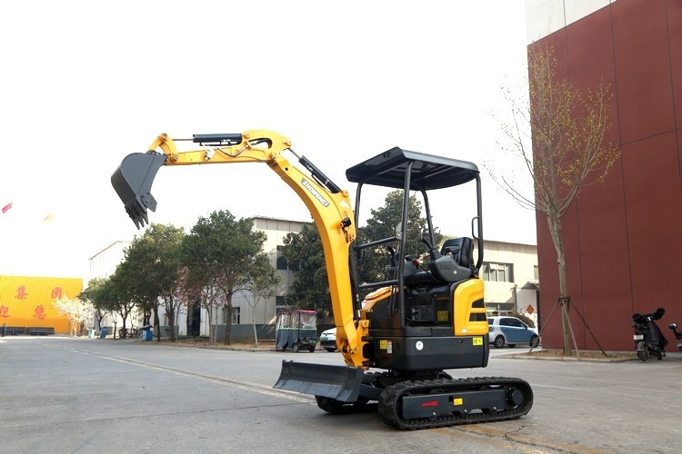 Municipal trabaja el excavador hidráulico de 2 Ton Mini Excavator Swing Boom Small