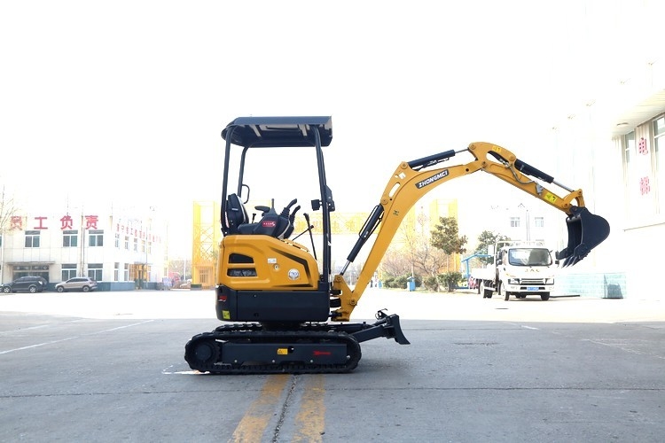 Municipal trabaja el excavador hidráulico de 2 Ton Mini Excavator Swing Boom Small