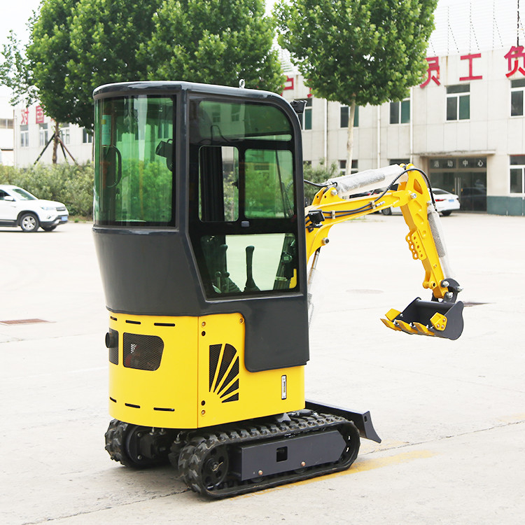 La correa eslabonada de Mini Excavator Manufacturer 1500kg montó a pequeño Digger For Back Garden hidráulico
