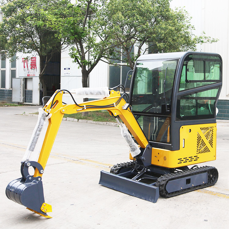 La correa eslabonada de Mini Excavator Manufacturer 1500kg montó a pequeño Digger For Back Garden hidráulico