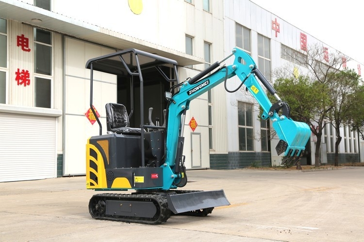 Municipal trabaja el excavador hidráulico de 1,7 Ton Mini Excavator Swing Boom Small