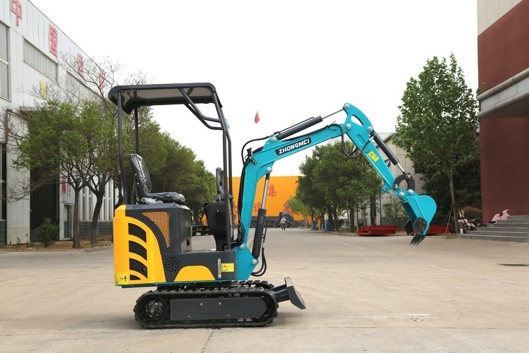 Municipal trabaja el excavador hidráulico de 1,7 Ton Mini Excavator Swing Boom Small