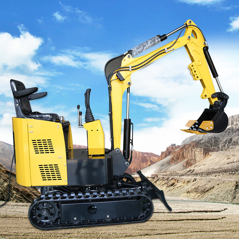 1 pequeña Digger Support Customized Hydraulic Excavator máquina de Ton Electric Mini Excavators Crawler