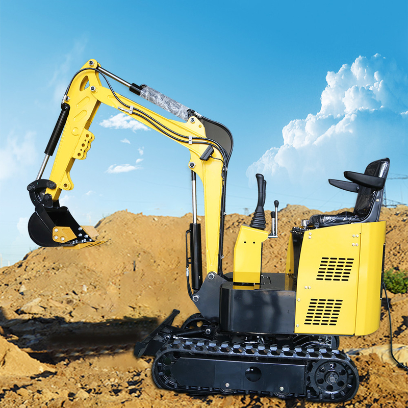 Batería de litio de la correa eslabonada de los excavadores del jardín de Mini Electric Excavator China Micro pequeño Digger With Backhoe