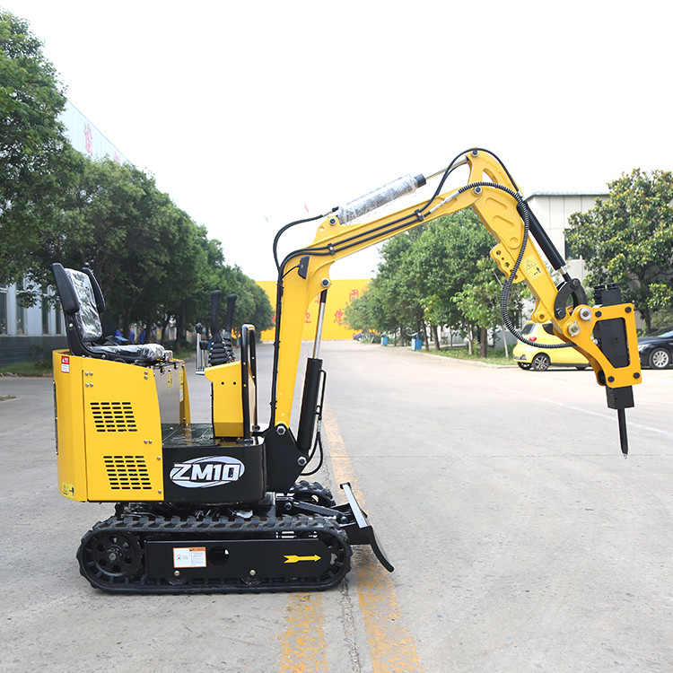 Fosos de 1 Ton Small Orchard Excavator Digging 1 cubo de Ton Electric Mini Excavator With