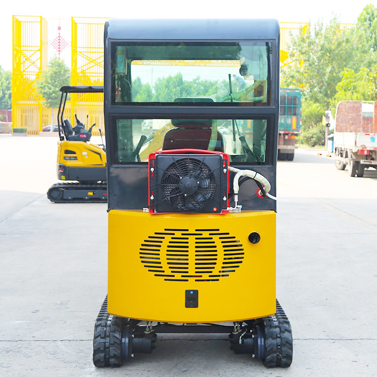 Máquina micro agrícola Mini Excavator de 2,5 Ton MINI DIGGER Household Crawler Small Hook