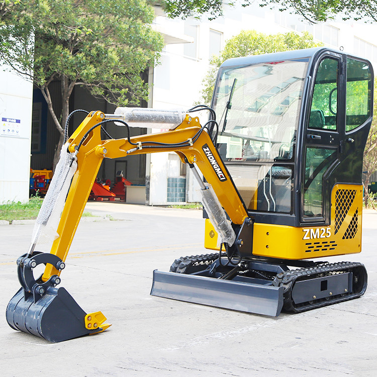 Máquina micro agrícola Mini Excavator de 2,5 Ton MINI DIGGER Household Crawler Small Hook