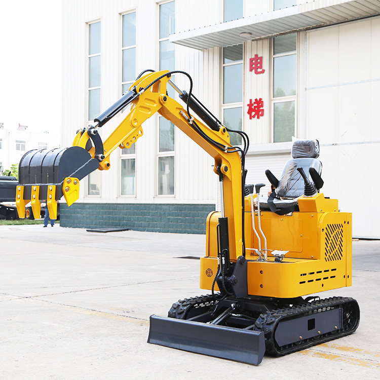 Mini Digger Agricultural Micro Clamshell Shovel diesel Escavator 1,8 Ton Household Crawler 1ton Mini Excavator