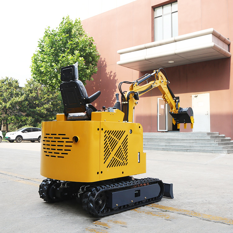 Cavador de Micro Earth Moving del pequeño Bagger de Mini Clamshell Shovel Excavator Trailer de la huerta pequeño
