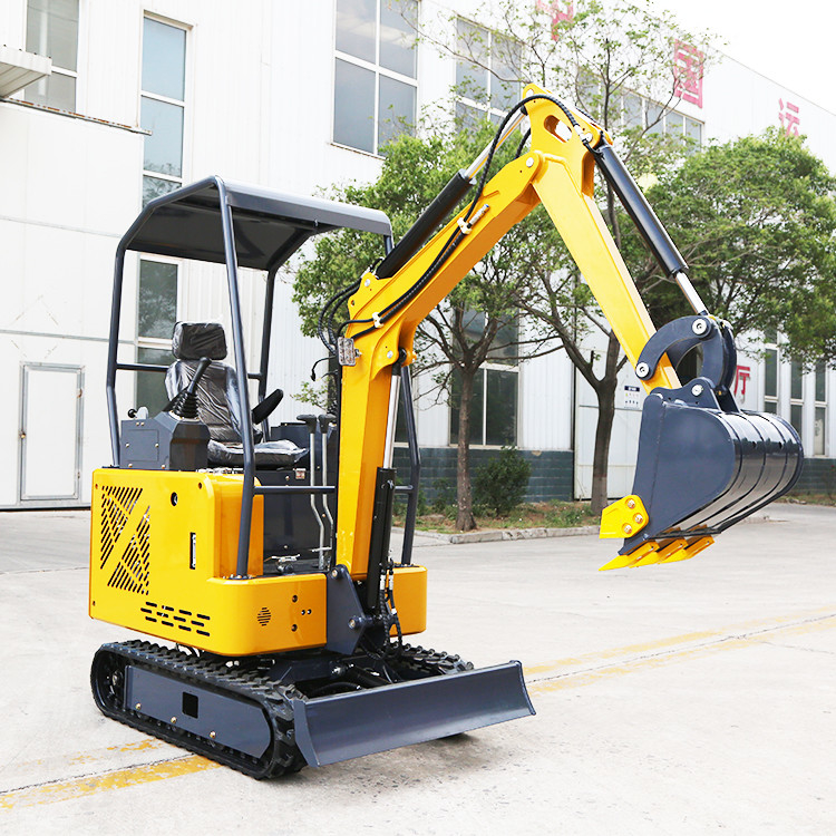 Invernaderos pequeño 0.8ton Mini Compact Excavator de Mini Digger Greenhouse Micro Bagger Vegetable del jardín
